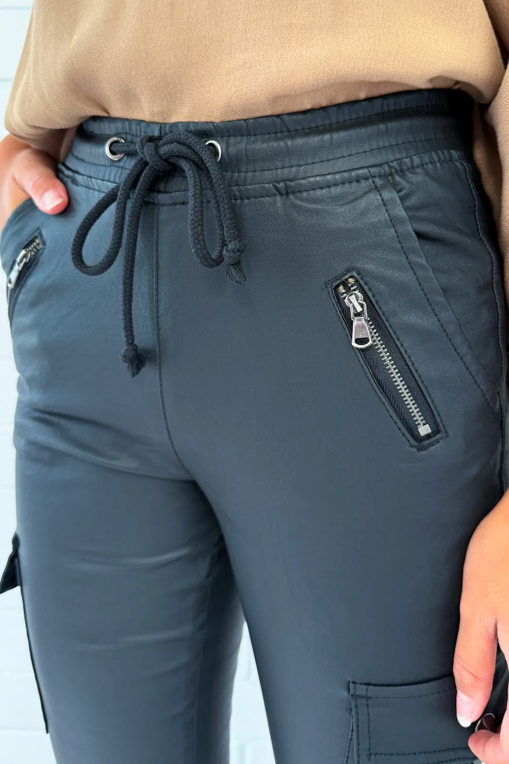 Wet Look Jogger