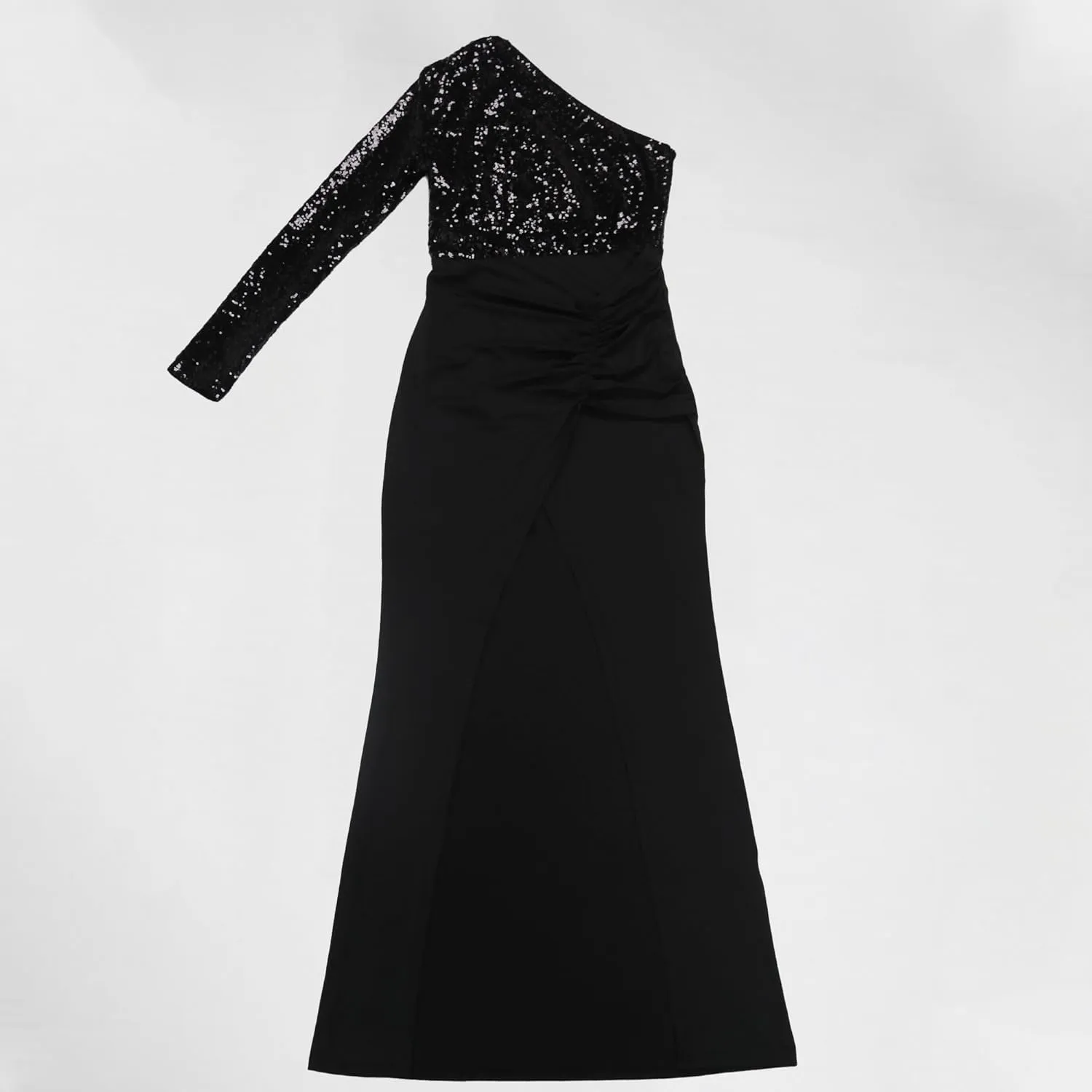 Women's Sexy Elegant Sparkly Sequins Party Club Night Bodycon Split Evening Dress