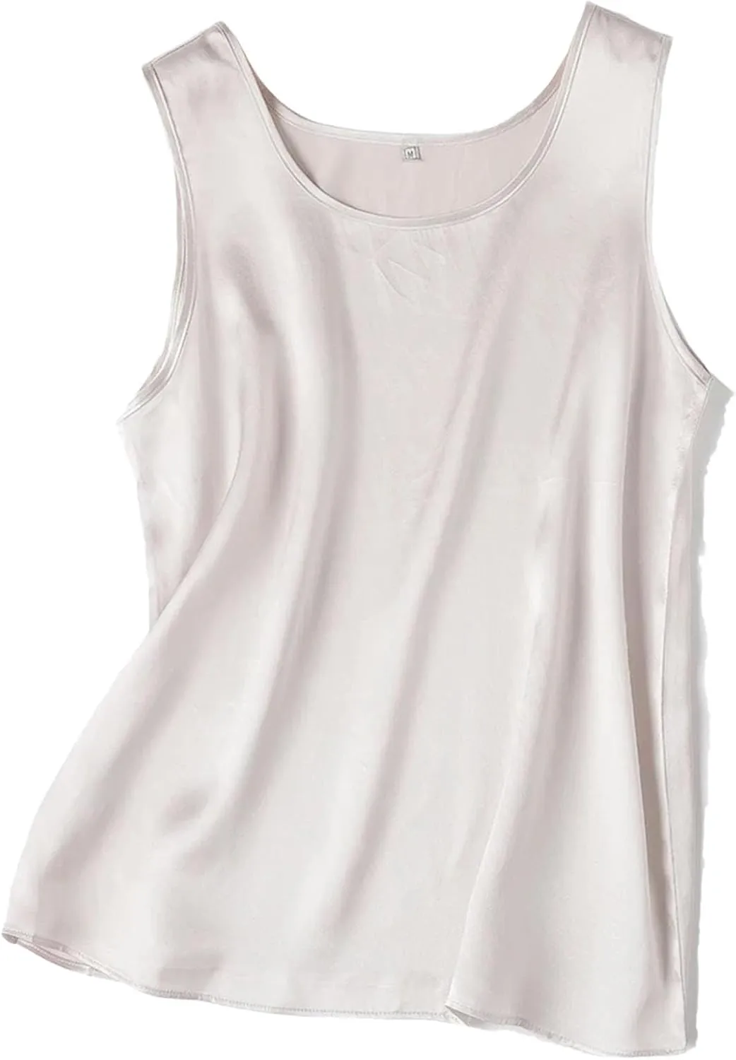 Women's Summer Silk Satin Camisole Tank Tops for Women Trendy Basic Sleeveless Camisole Vests