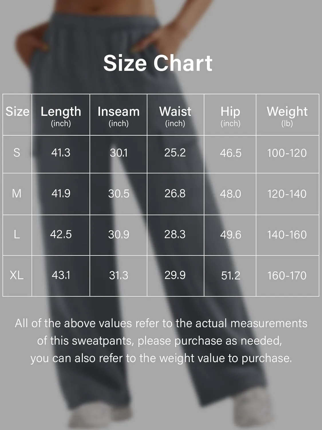 YEOREO Sweatpants Womens Cargo Pants Fleece Lined Wide Leg Joggers Baggy Drawstring Nairi Sweat Pants with Pockets