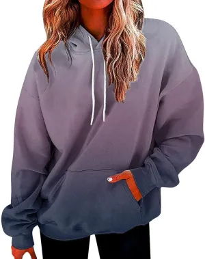 YUTANRAL Womens Oversized Sweastshirt 2023 Fashion Casual Loose Plus Size Tops Trendy Cute Hoodies Pullover Fall Clothes 2023