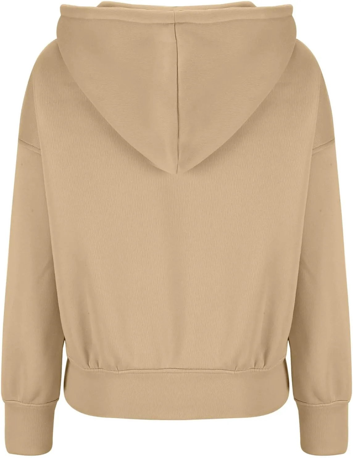 ZDRZK Half Zip Cropped Pullover Hoodies for Women Trendy 2024 Fashion Fall Y2K Sweatshirts Casual Loose Cute Shirts Tops